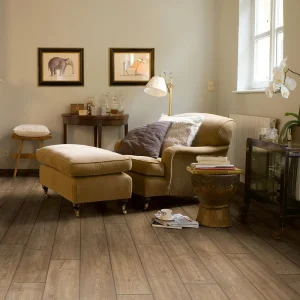 Quick Step Impressive IM1850 Scraped Oak Grey Brown Laminate Flooring