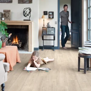 Quick Step Impressive Ultra IMU1857 Saw Cut Oak Beige Laminate Flooring