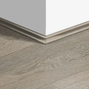 Quick Step Old Oak Light Grey Laminate Scotia 2.4m QS1405