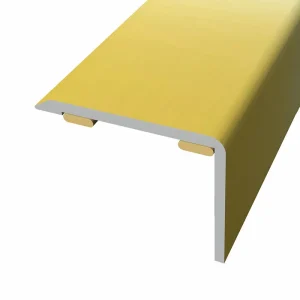 Laminate Threshold Stair Nosing Gold Aluminium 2.7m