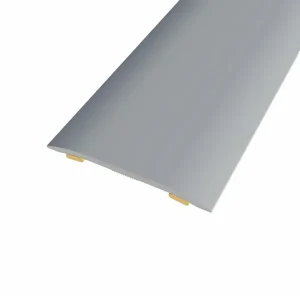 Laminate Threshold Cover Strip Brushed Aluminium 0.9m