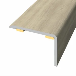 Laminate Stickdown Threshold Stair Nosing Sherwood Oak 0.9m