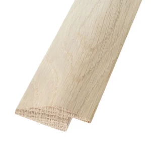 Solid Oak Ramp Profile 15mm Floors Unfinished 0.9m